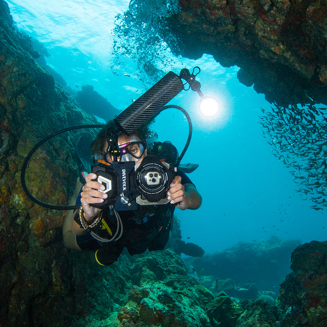 DiveVolk SL120 (12000 lm) Video Light