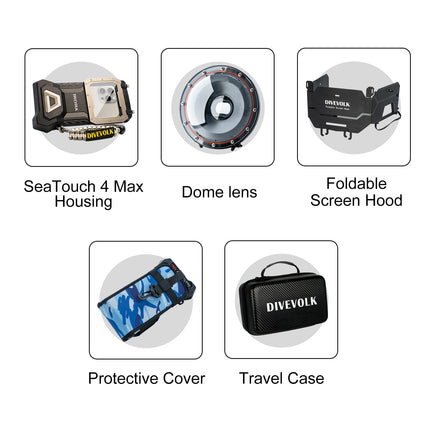 DIVEVOLK Seatouch 4 Max Plus Water Sports Kit