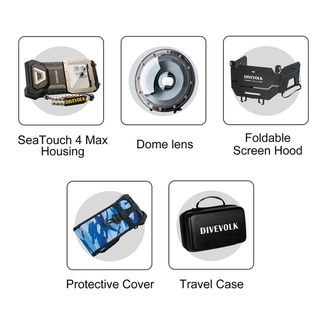 DIVEVOLK Seatouch 4 Max Plus Water Sports Kit